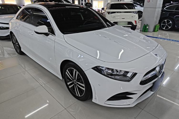 Used Mercedes-Benz A-Class 2019 A 180 L Sport Sedan Front Right 45 Deg