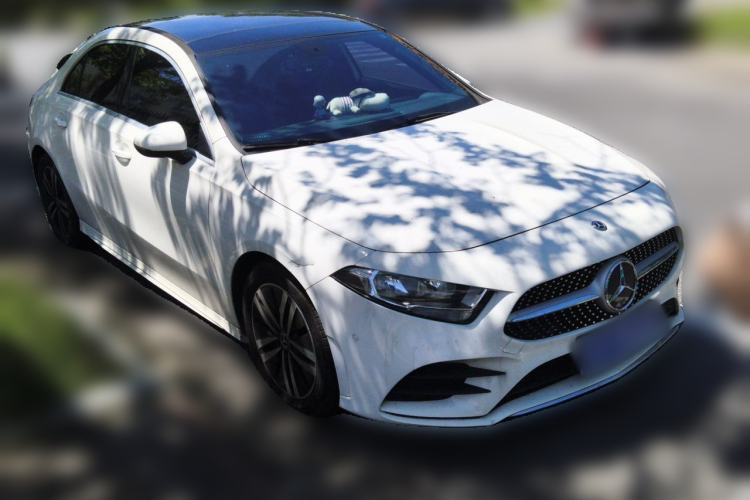 Used Mercedes-Benz A-Class 2019 Restyled A 180 L Sport Sedan Front Right 45 Deg