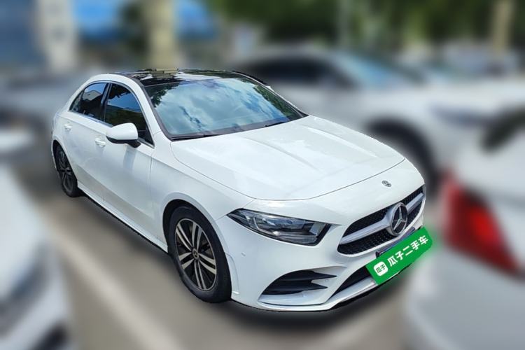 Used Mercedes-Benz A-Class 2019 A 180 L Sport Sedan Front Right 45 Deg