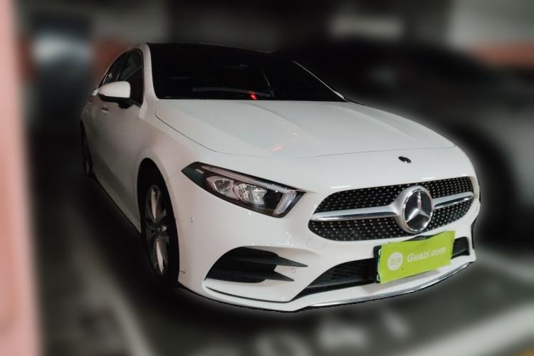 Used Mercedes-Benz A-Class 2019 Restyled A 200 L Sport Sedan Front Right 45 Deg