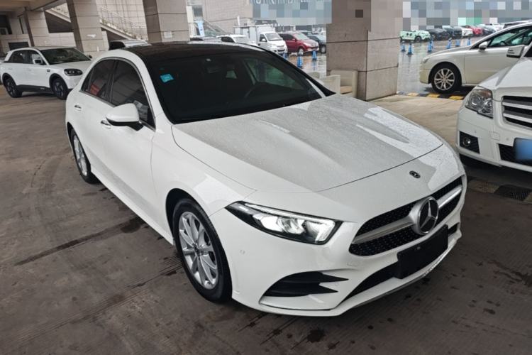 Used Mercedes-Benz A-Class 2019 Restyled A 200 L Sport Sedan Front Right 45 Deg