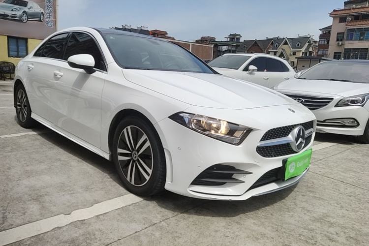 Used Mercedes-Benz A-Class 2019 A 180 L Sport Sedan Front Right 45 Deg