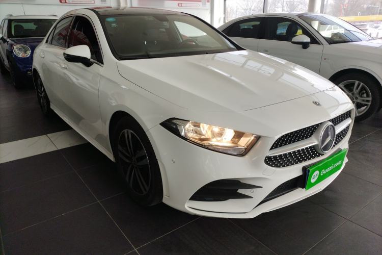 Used Mercedes-Benz A-Class 2019 A 180 L Sport Sedan Front Right 45 Deg