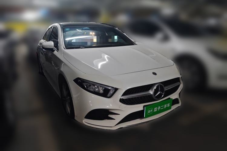 Used Mercedes-Benz A-Class 2019 A 200 L Sport Sedan Front Right 45 Deg