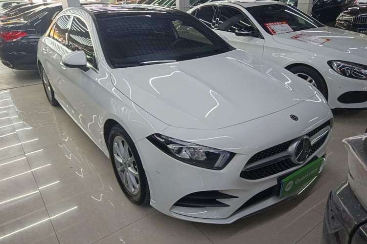Used Mercedes-Benz A-Class 2019 A 200 L Sport Sedan Front Right 45 Deg
