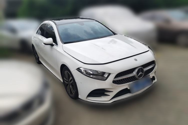 Used Mercedes-Benz A-Class 2019 Restyled A 180 L Sport Sedan Front Right 45 Deg