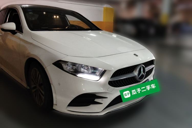 Used Mercedes-Benz A-Class 2019 A 180 L Sport Sedan Front Right 45 Deg