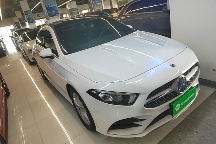 Used Mercedes-Benz A-Class 2019 A 200 L Sport Sedan Front Right 45 Deg
