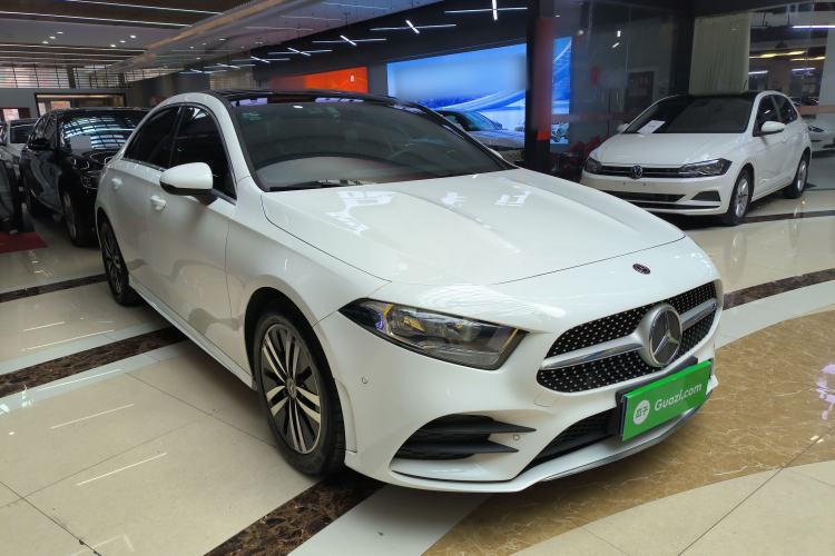 Used Mercedes-Benz A-Class 2019 A 180 L Sport Sedan Front Right 45 Deg