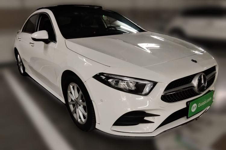 Used Mercedes-Benz A-Class 2019 Restyled A 200 L Sport Sedan Front Right 45 Deg