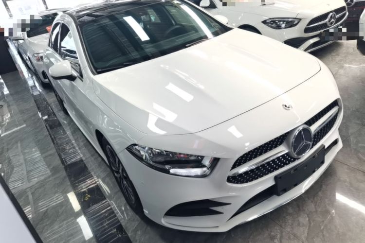 Used Mercedes-Benz A-Class 2019 A 180 L Sport Sedan Front Right 45 Deg
