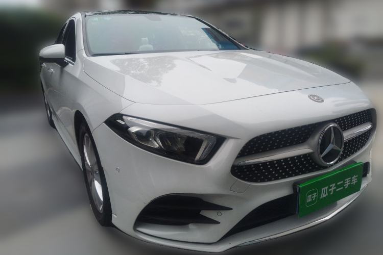 Used Mercedes-Benz A-Class 2019 Restyled A 200 L Sport Sedan Front Right 45 Deg