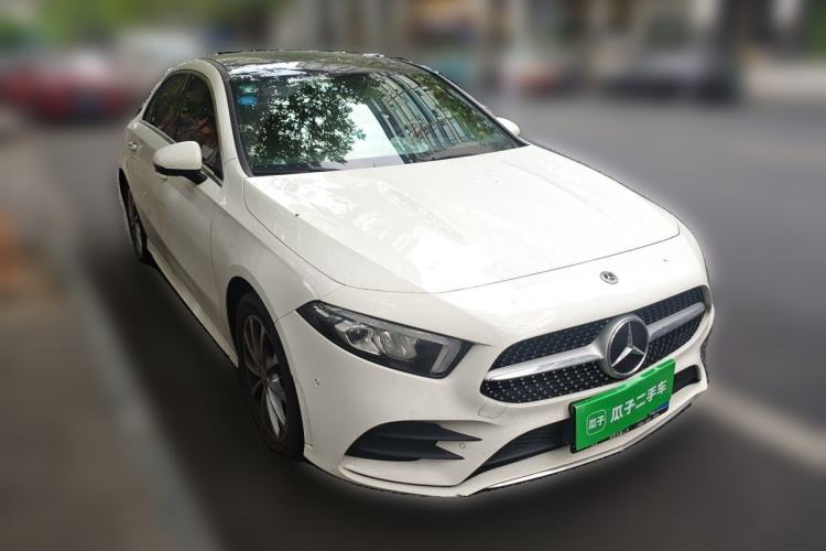 Used Mercedes-Benz A-Class 2019 Restyled A 200 L Sport Sedan Front Right 45 Deg