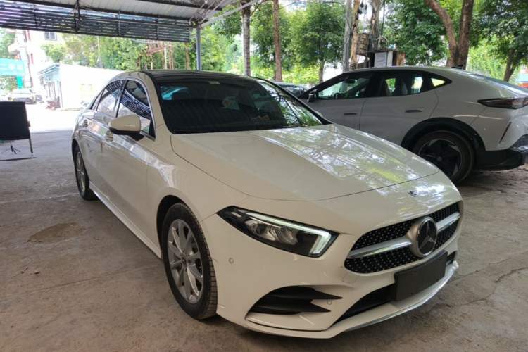 Used Mercedes-Benz A-Class 2019 A 200 L Sport Sedan Front Right 45 Deg