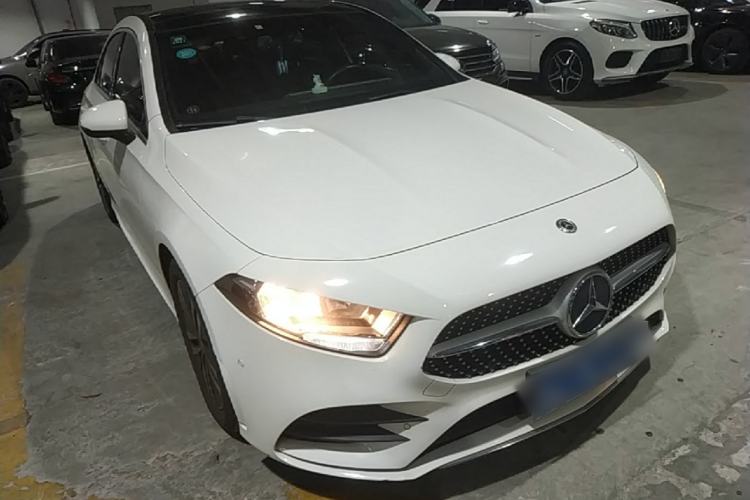 Used Mercedes-Benz A-Class 2019 A 180 L Sport Sedan Front Right 45 Deg