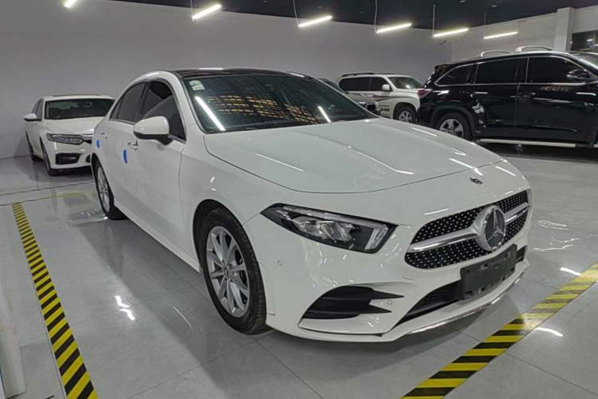 Used Mercedes-Benz A-Class 2019 Restyled A 200 L Sport Sedan Front Right 45 Deg