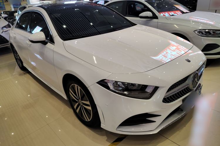 Used Mercedes-Benz A-Class 2019 A 180 L Sport Sedan Front Right 45 Deg
