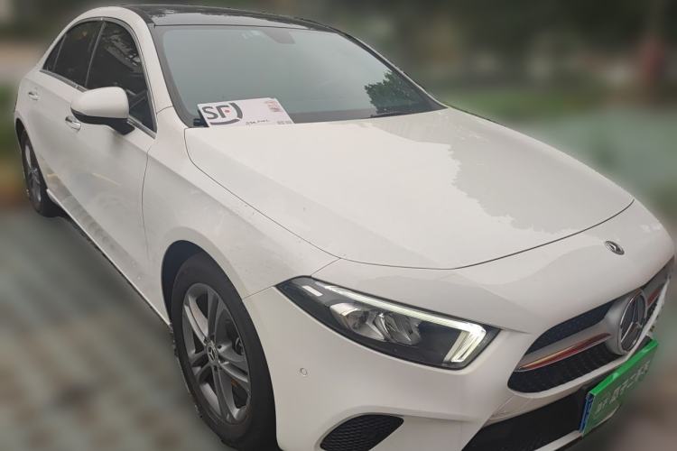 Used Mercedes-Benz A-Class 2019 Revised A 200 L Front Right 45 Deg