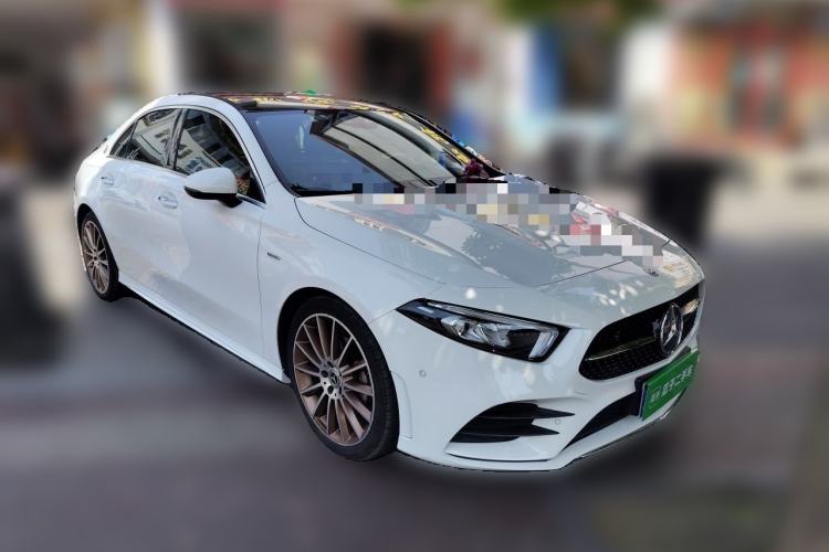 Used Mercedes-Benz A-Class 2019 A 200 L Sport Sedan First Edition Special Edition Front Right 45 Deg