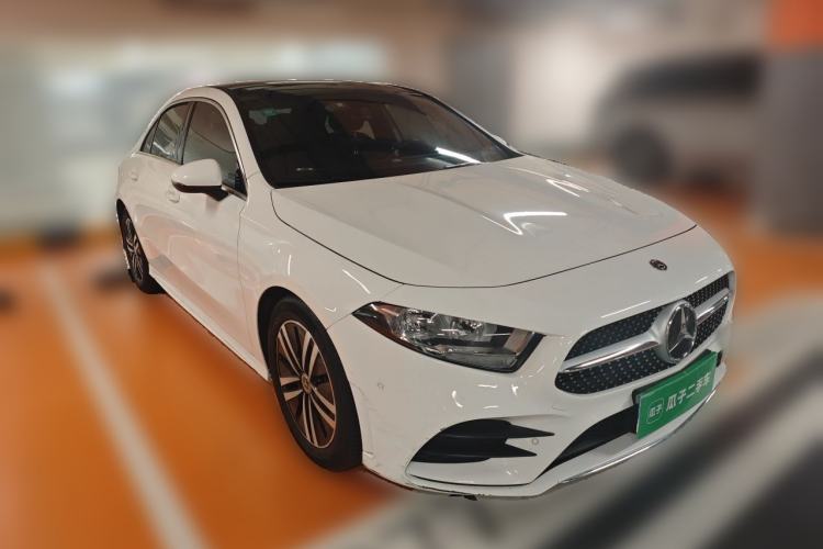 Used Mercedes-Benz A-Class 2019 A 180 L Sport Sedan Front Right 45 Deg