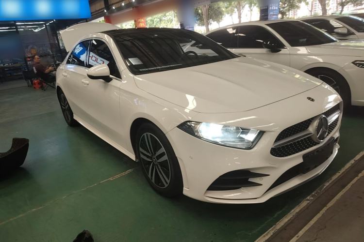 Used Mercedes-Benz A-Class 2019 A 180 L Sport Sedan Front Right 45 Deg