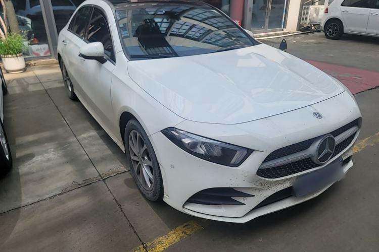 Used Mercedes-Benz A-Class 2019 Restyled A 200 L Sport Sedan Front Right 45 Deg
