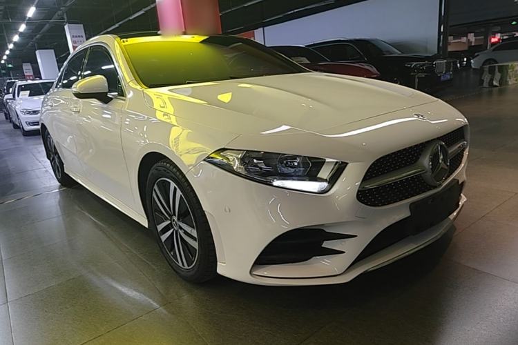 Used Mercedes-Benz A-Class 2019 A 180 L Sport Sedan Front Right 45 Deg