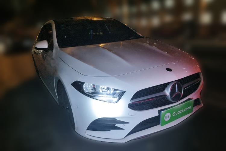 Used Mercedes-Benz A-Class 2019 A 180 L Sport Sedan Front Right 45 Deg