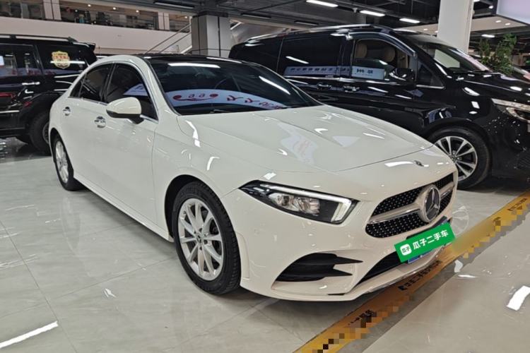 Used Mercedes-Benz A-Class 2019 A 200 L Sport Sedan Front Right 45 Deg