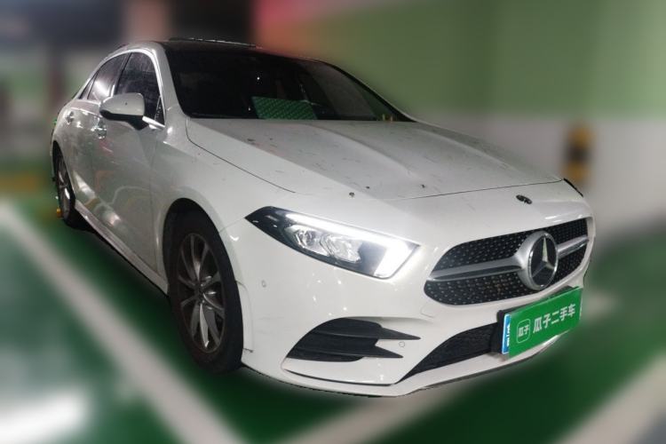 Used Mercedes-Benz A-Class 2019 A 200 L Sport Sedan Front Right 45 Deg