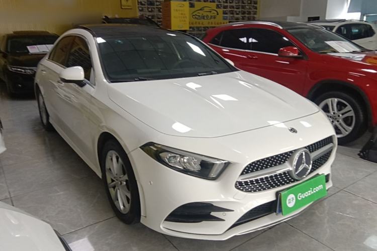 Used Mercedes-Benz A-Class 2019 Restyled A 200 L Sport Sedan Front Right 45 Deg