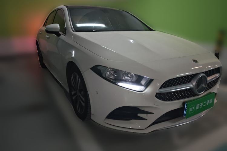 Used Mercedes-Benz A-Class 2019 A 180 L Sport Sedan Front Right 45 Deg