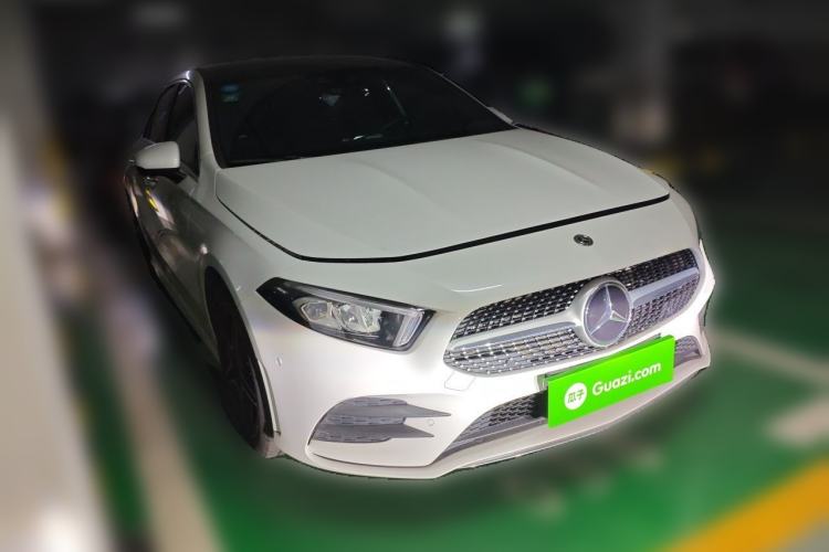 Used Mercedes-Benz A-Class 2019 A 200 L Sport Sedan First Edition Special Edition Front Right 45 Deg