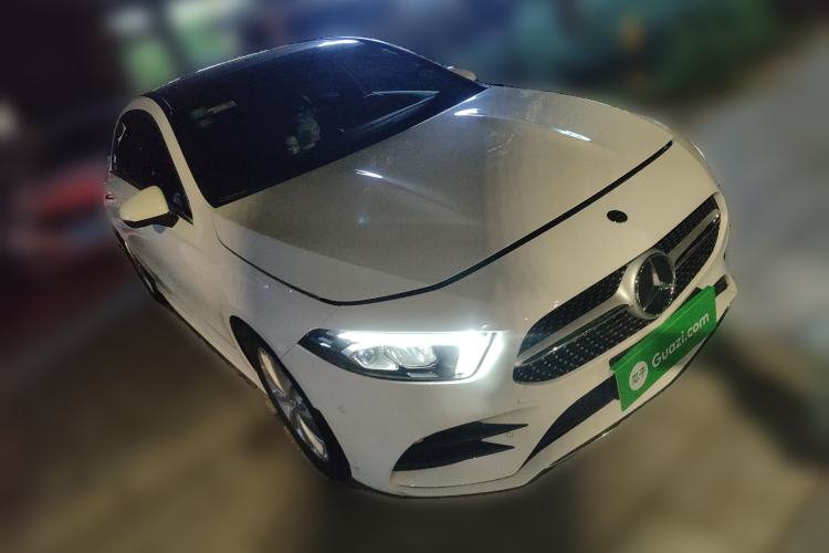 Used Mercedes-Benz A-Class 2019 Restyled A 200 L Sport Sedan Front Right 45 Deg