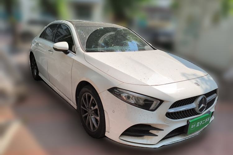 Used Mercedes-Benz A-Class 2019 Restyled A 200 L Sport Sedan Front Right 45 Deg
