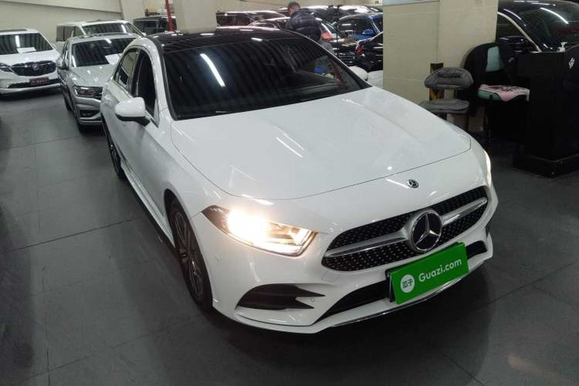 Used Mercedes-Benz A-Class 2019 A 180 L Sport Sedan Front Right 45 Deg