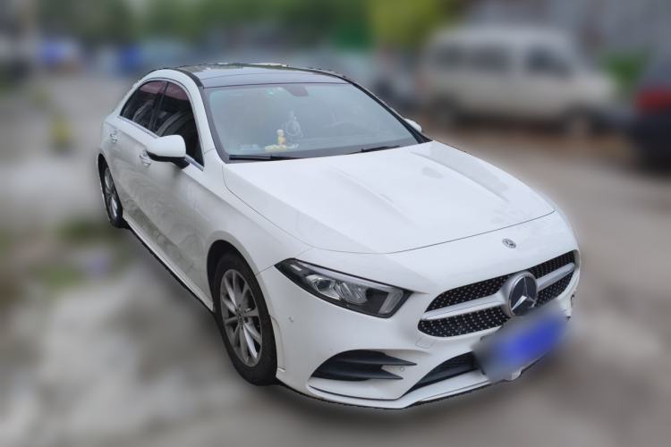 Used Mercedes-Benz A-Class 2019 A 200 L Sport Sedan Front Right 45 Deg