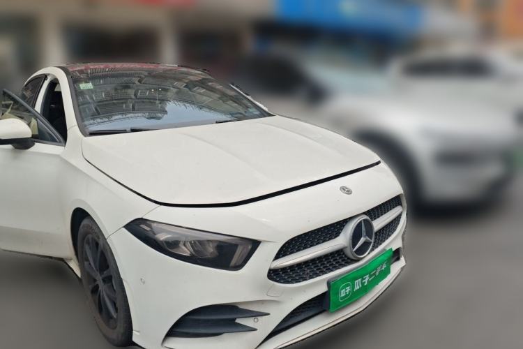 Used Mercedes-Benz A-Class 2019 Restyled A 200 L Sport Sedan Front Right 45 Deg
