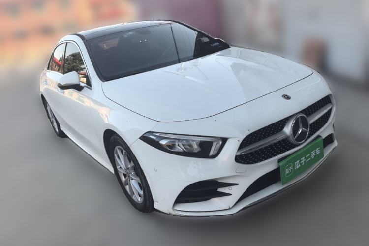 Used Mercedes-Benz A-Class 2019 Restyled A 200 L Sport Sedan Front Right 45 Deg