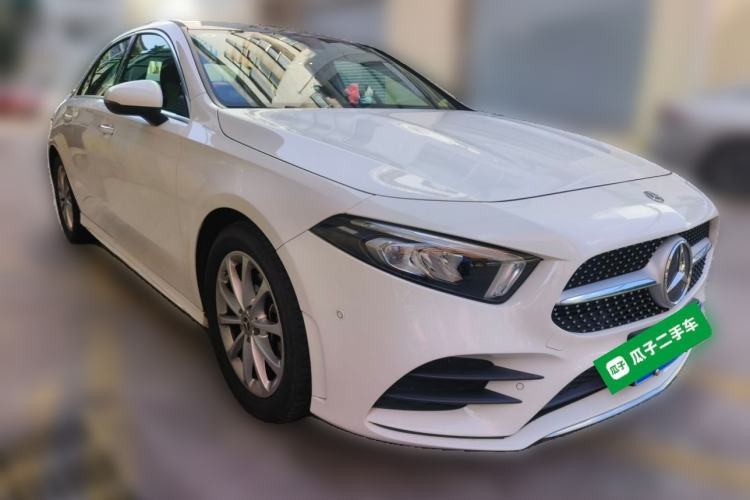Used Mercedes-Benz A-Class 2019 Restyled A 200 L Sport Sedan Front Right 45 Deg