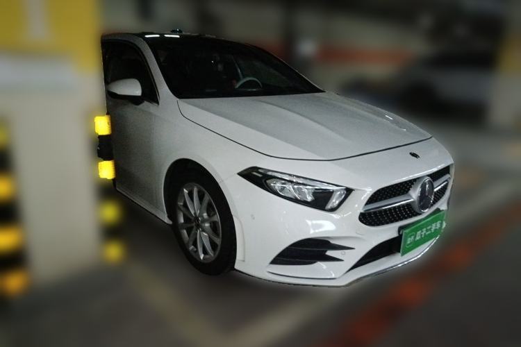 Used Mercedes-Benz A-Class 2019 Restyled A 200 L Sport Sedan Front Right 45 Deg