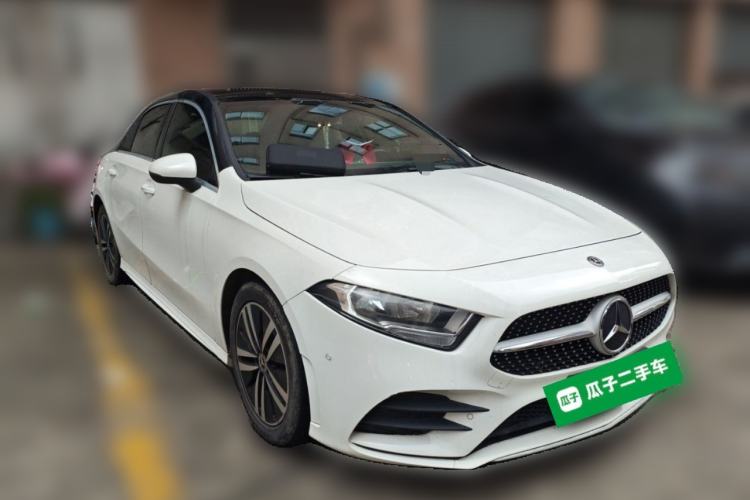 Used Mercedes-Benz A-Class 2019 A 180 L Sport Sedan Front Right 45 Deg