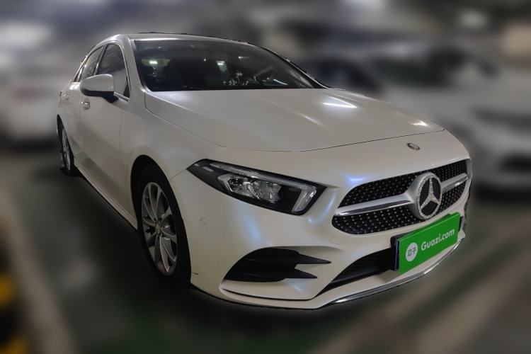 Used Mercedes-Benz A-Class 2019 A 200 L Sport Sedan Front Right 45 Deg
