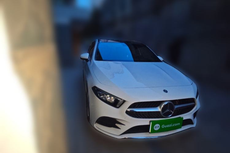 Used Mercedes-Benz A-Class 2019 Restyled A 200 L Sport Sedan Front Right 45 Deg