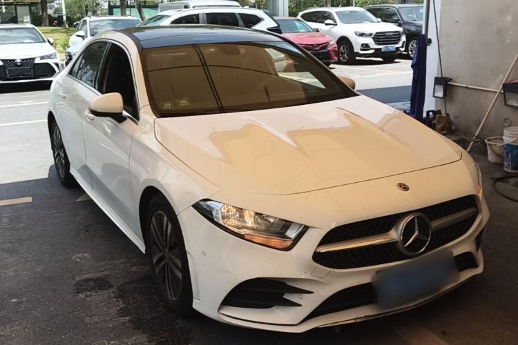 Used Mercedes-Benz A-Class 2019 Restyled A 180 L Sport Sedan Front Right 45 Deg