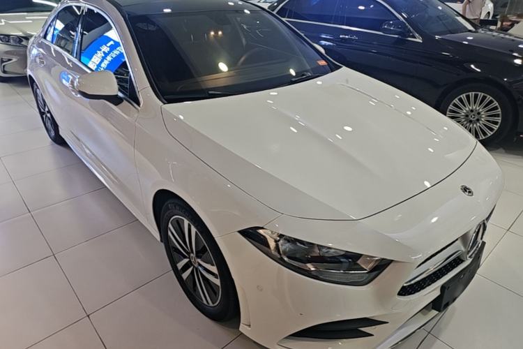 Used Mercedes-Benz A-Class 2019 A 180 L Sport Sedan Front Right 45 Deg