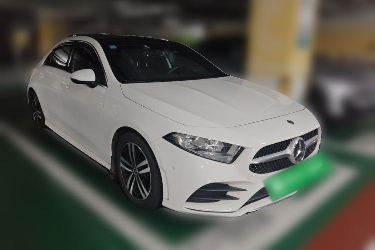 Used Mercedes-Benz A-Class 2019 A 180 L Sport Sedan Front Right 45 Deg