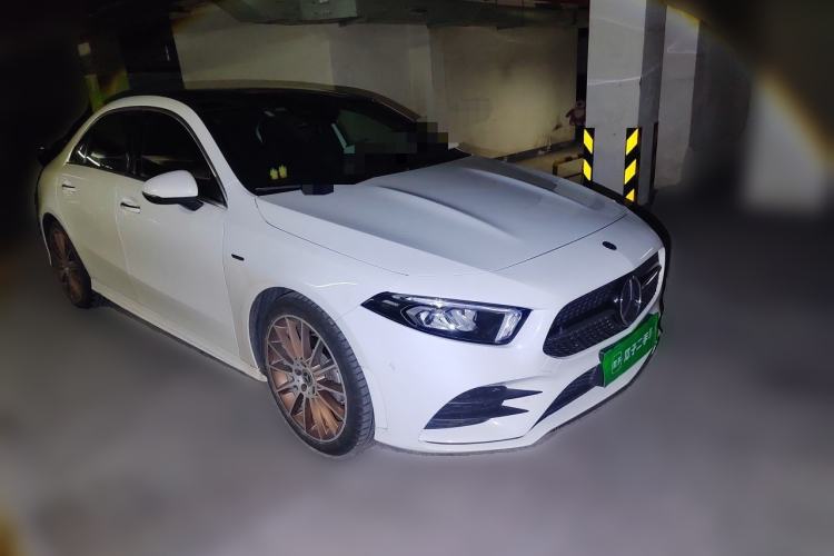 Used Mercedes-Benz A-Class 2019 A 200 L Sport Sedan First Edition Special Edition Front Right 45 Deg