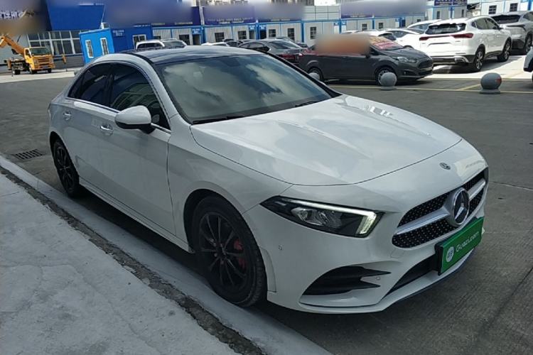 Used Mercedes-Benz A-Class 2019 Restyled A 200 L Sport Sedan Front Right 45 Deg