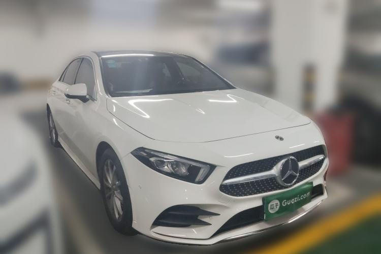 Used Mercedes-Benz A-Class 2019 Restyled A 200 L Sport Sedan Front Right 45 Deg